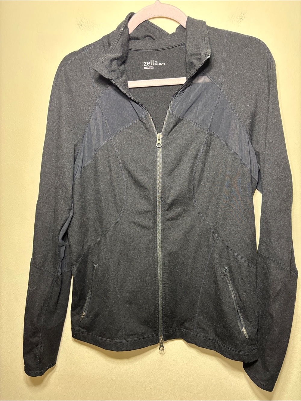 Zella Black Full-Zip Performance Jacket